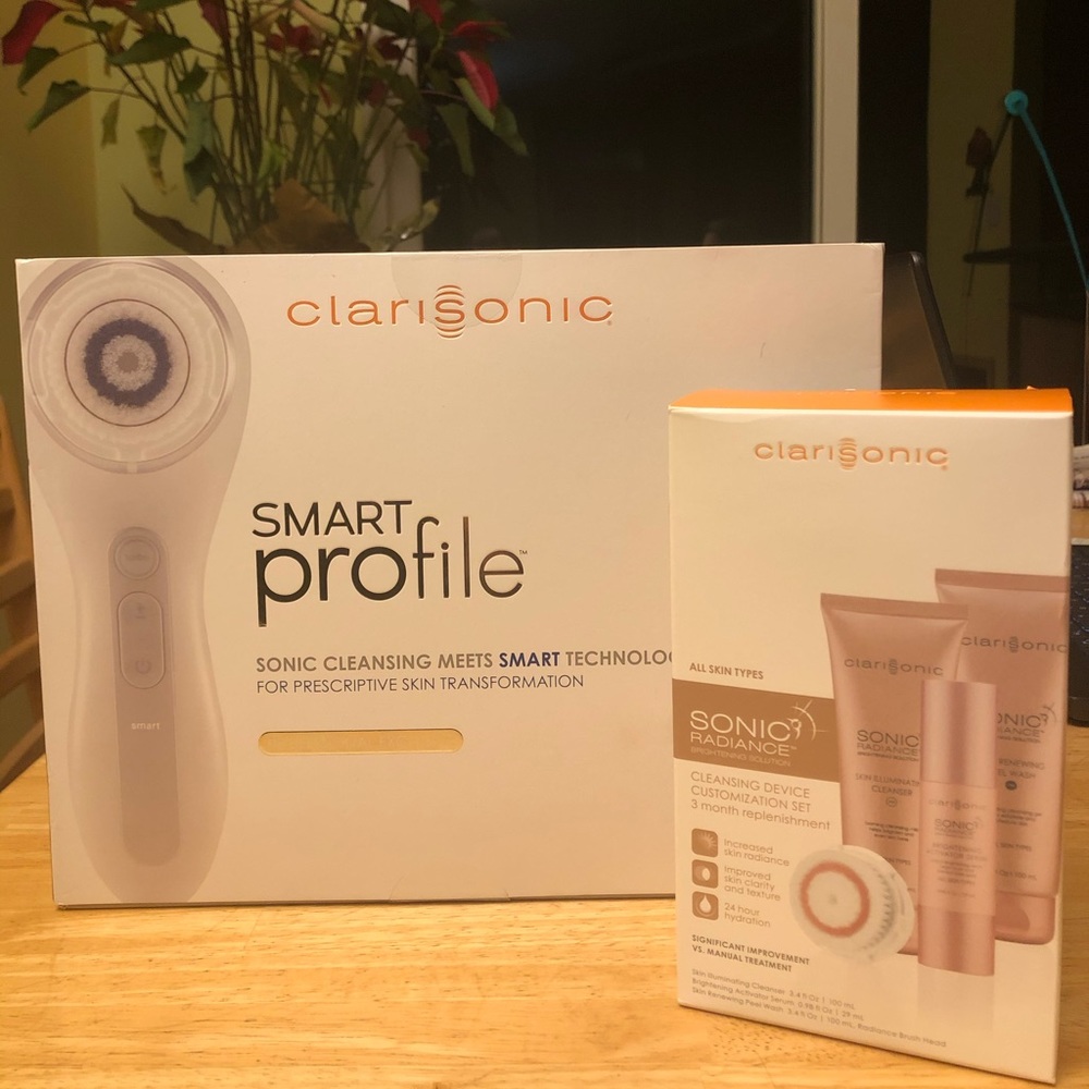 Clarisonic Smart Profile WITH cleansing set